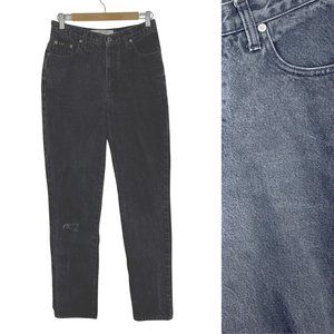 Vintage 1980s Express Bleus black jeans - size 29